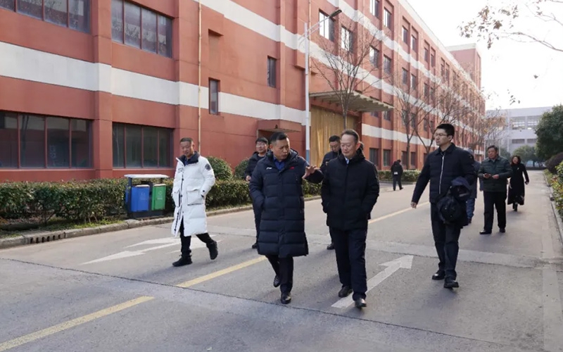 国泰民安集团、文旅发展集团一行领导莅临中礼江苏集团有限公司参观交流