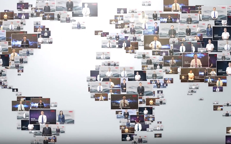 中国国礼集团民兵分队成立